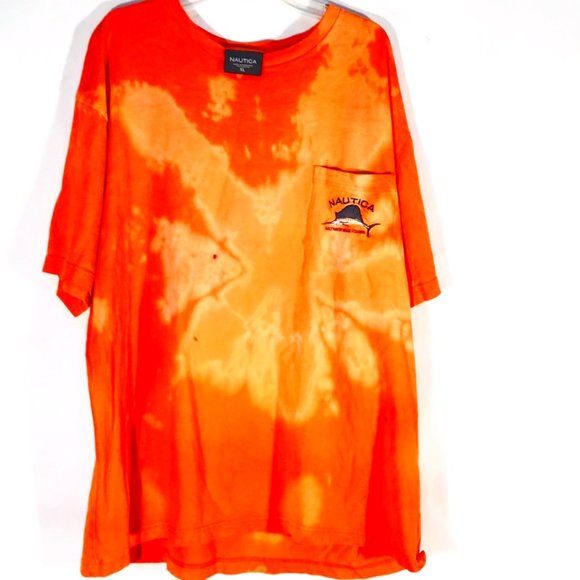 Nautica Other - NAUTICA Orange pocket tee Size Extra Large Shirt